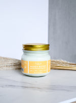 Load image into Gallery viewer, Large Organic Mango Body Butter - Coconut Oil - Jojoba Oil - Glass Jar - Vegan - Fragrance-Free
