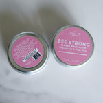 Load image into Gallery viewer, Lip &amp; Body Balm - BEE STRONG Rose Organic - Local Beeswax - 1 oz
