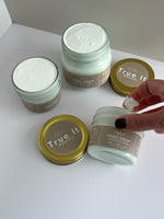 Load image into Gallery viewer, Large Organic Sweet Cream Body Butter - Glass Jar - Vegan
