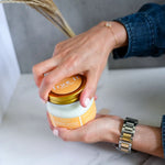 Load image into Gallery viewer, Opening a jar of True It Naturals Mango Butter
