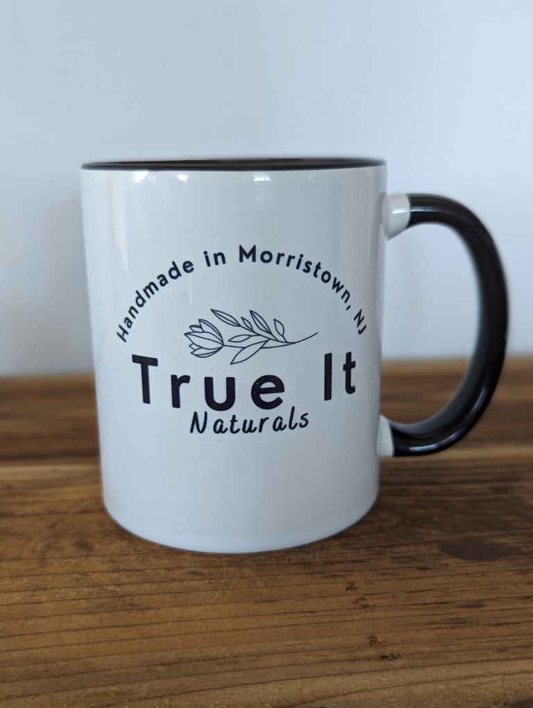 Stay True/True It Naturals Coffee Mug - White & Black Mug