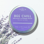 Load image into Gallery viewer, Lip Balm - BEE CHILL LAVENDER Organic - Local Beeswax - 1 oz
